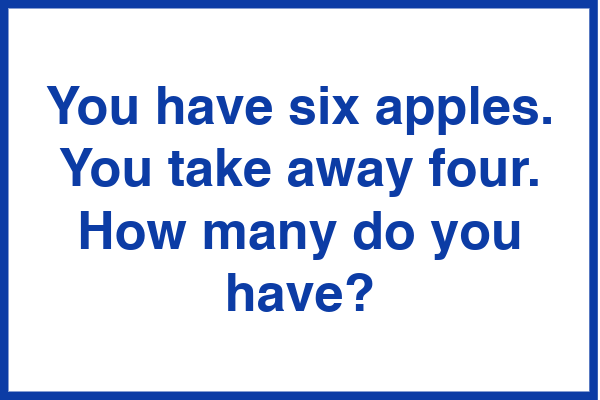 Riddle Challenge - Apples