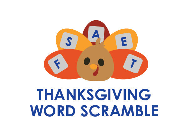 Thanksgiving Word Scramble