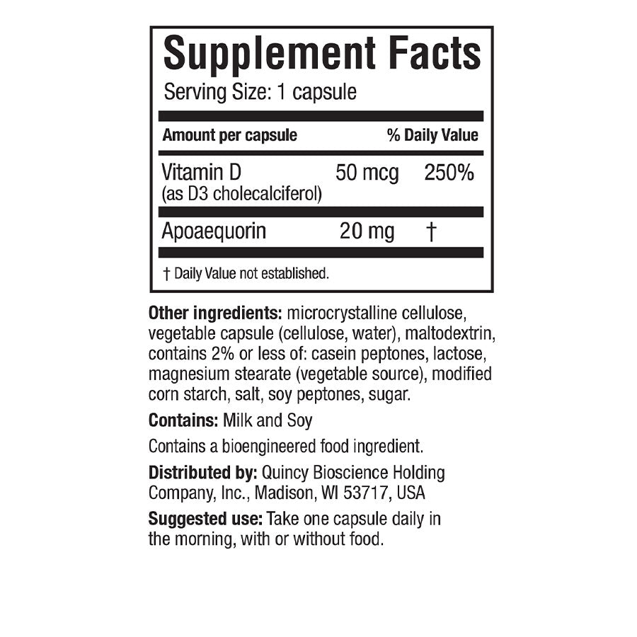 Extra Strength Slide 2 of 6, Prevagen capsules supplement facts