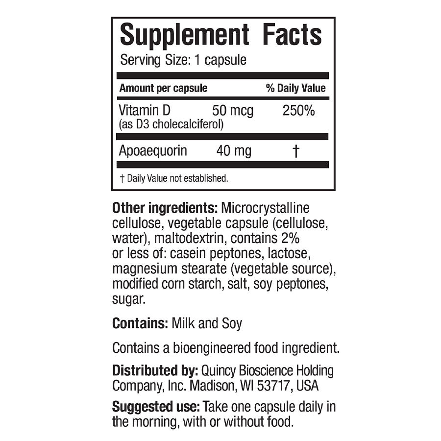Slide 2 of 6, Supplement facts for Professional formula capsules
