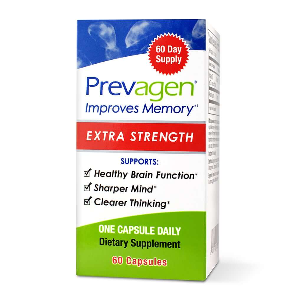 Slide 1 of 6, Prevagen Extra Strength 60ct Package