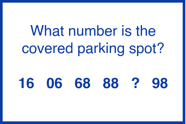 Riddle Challenge - Parking Spot