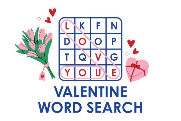 Valentines Word Search