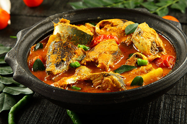Island fish curry dish