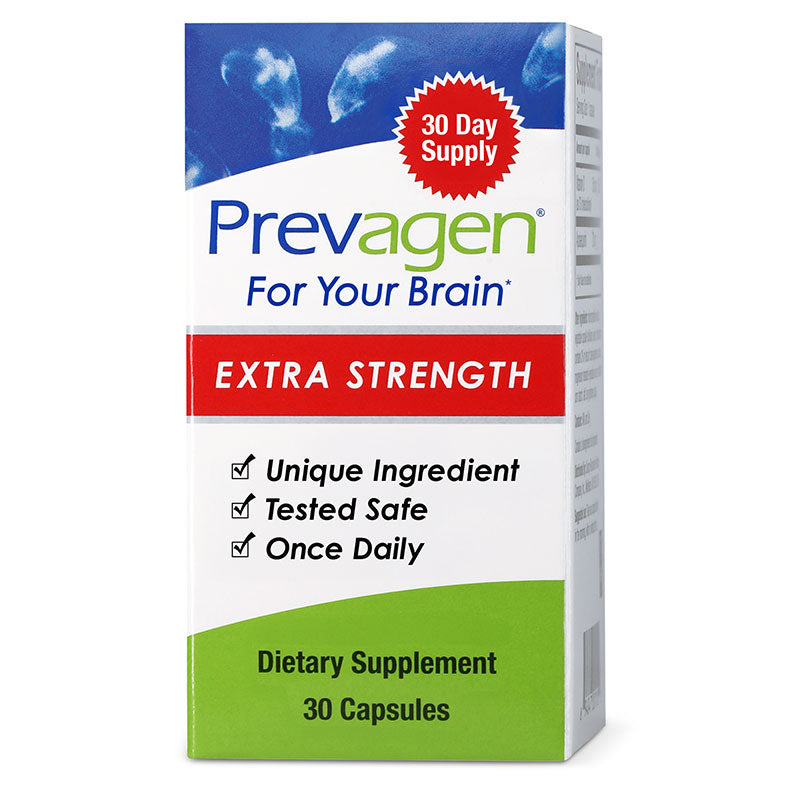 Prevagen Extra Strength - 30ct — Unique Ingredient, Tested Safe, Once Daily