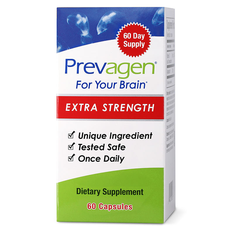 Prevagen Extra Strength - 60ct — Unique Ingredient, Tested Safe, Once Daily
