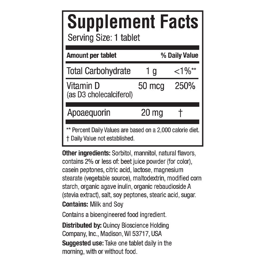 Slide 2 of 6, Supplement facts for extra strength mixed berry flavor chewables