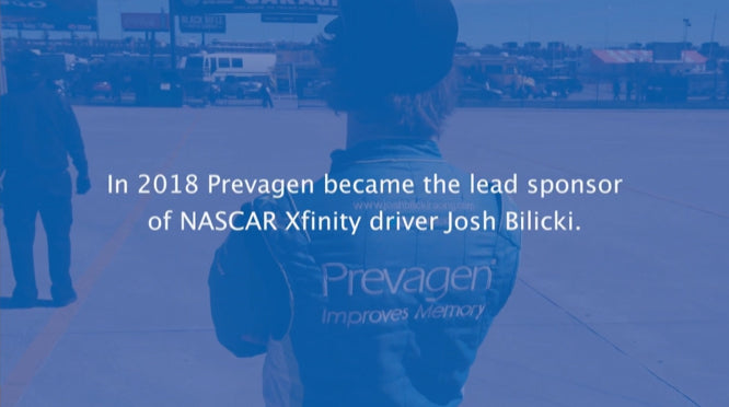 Prevagen became the lead sponsor of NASCAR Xfinity driver Josh Bilicki