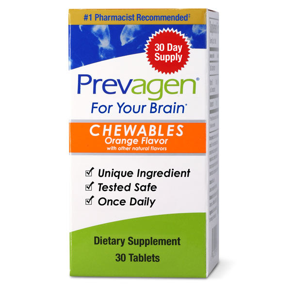 Prevagen® Regular Strength Orange Flavor Chewables ECE 10mg, 30count