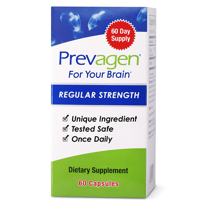 Prevagen Regular Strength - 60ct — Unique Ingredient, Tested Safe, Once Daily