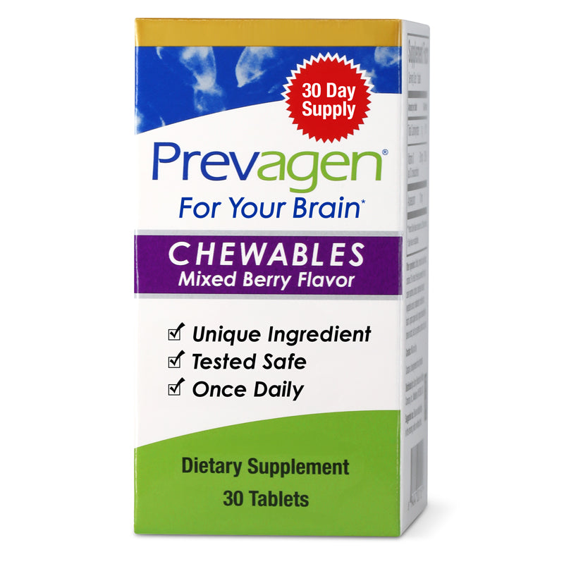 Prevagen® Regular Strength Berry Flavor Chewables ECE 10 mg, 30 unidades 