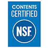 Contents certified NSF
